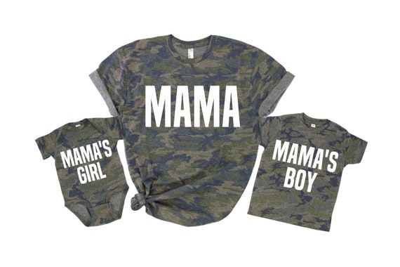 Camo Mama Shirt Mommy and Me Camo 
