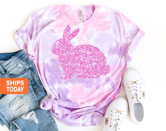 EASTER BUNNY Shirt for Women Cute 
