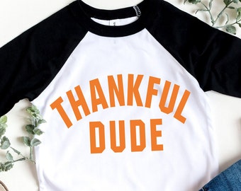 Jusgai Women's Color Block Thanksgiving Shirt - 'Gobble Gobble' Print Long Sleeve Raglan Tee - View #10