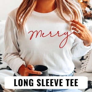 Tall Merry Checkered Graphic Sweatshirt - SIZE MEDIUM main image 1