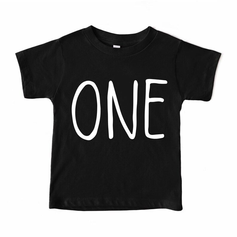 ONE Birthday Shirt 1st Birthday Shirt Gender Neutral - Etsy
