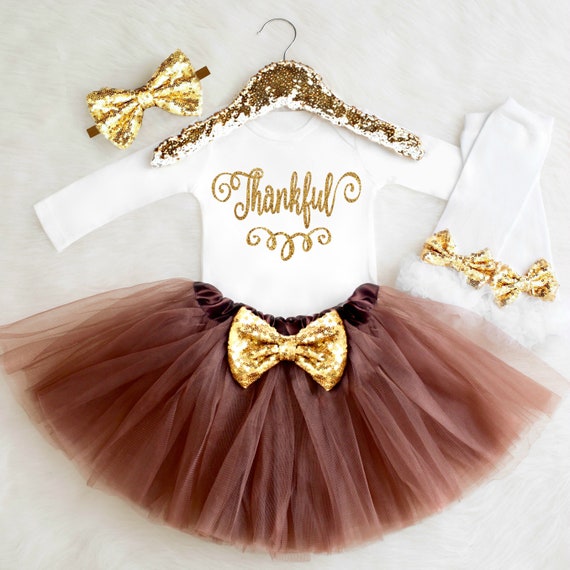 newborn girl thanksgiving outfit