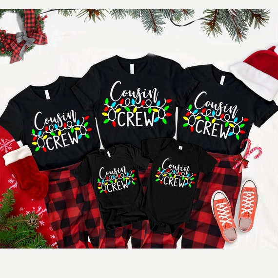 Matching Family Christmas Cousin Crew Shirt Matching Family Christmas Cousin Crew Shirt