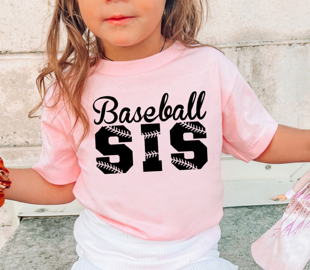 BASEBALL SIS Shirt Baseball Little Sister Shirt Little - Etsy