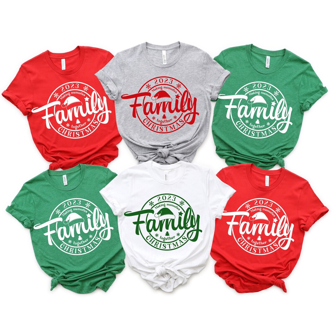 Family Christmas Shirts 2024, Custom Family Christmas Tshirt Funny