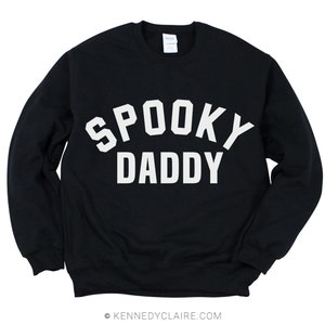 Spooky Mama Sweatshirt, tenues d'Halloween maman et moi, Halloween Family Matching Sibling SPOOKY DADDY SWEATER