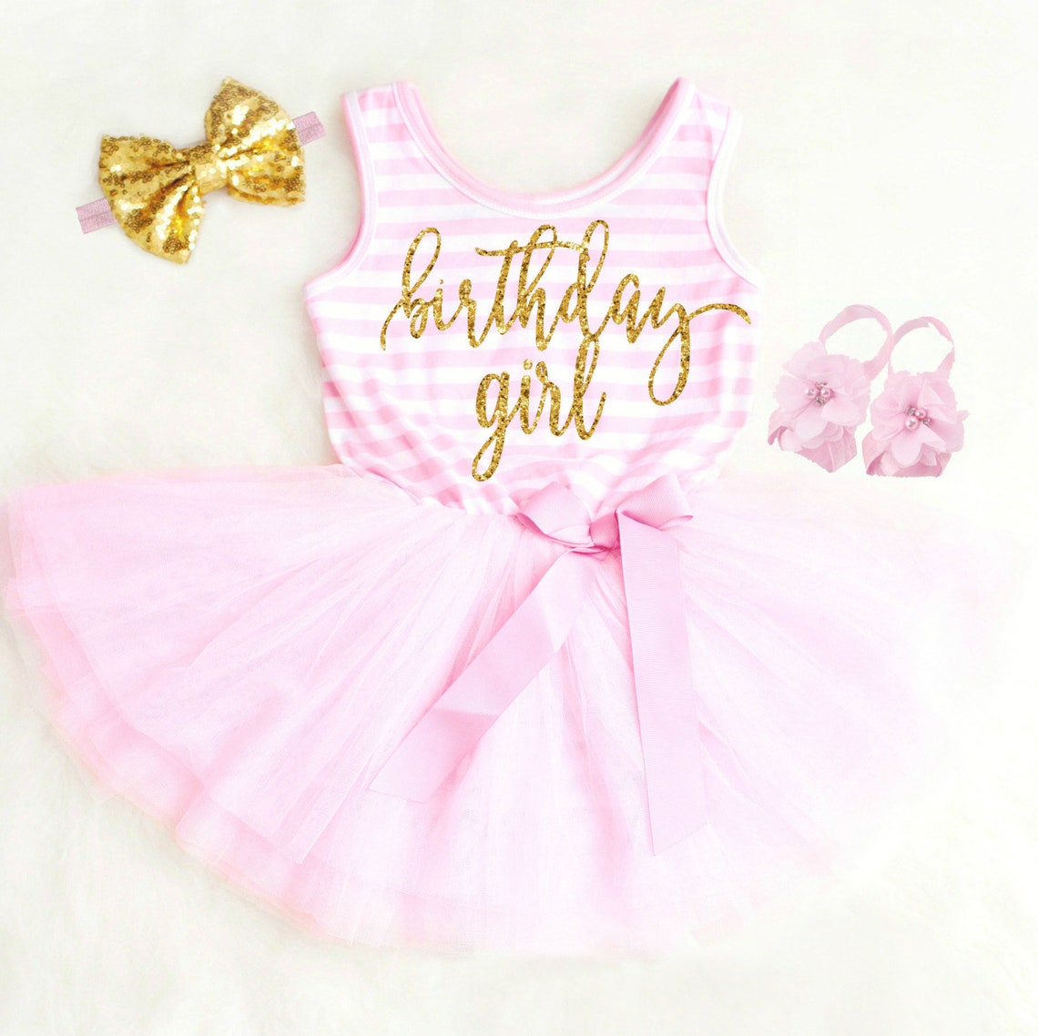 Birthday Girl Outfit Little Girls Birthday Dress Toddler Etsy