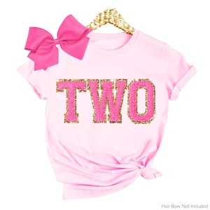 2nd Birthday Girl Shirt, 2nd Birthday Outfit Girl Second Birthday TWO Sweatshirt 1st Birthday Outfit CUSTOM Birthday Sweater 2 Year Old Gift