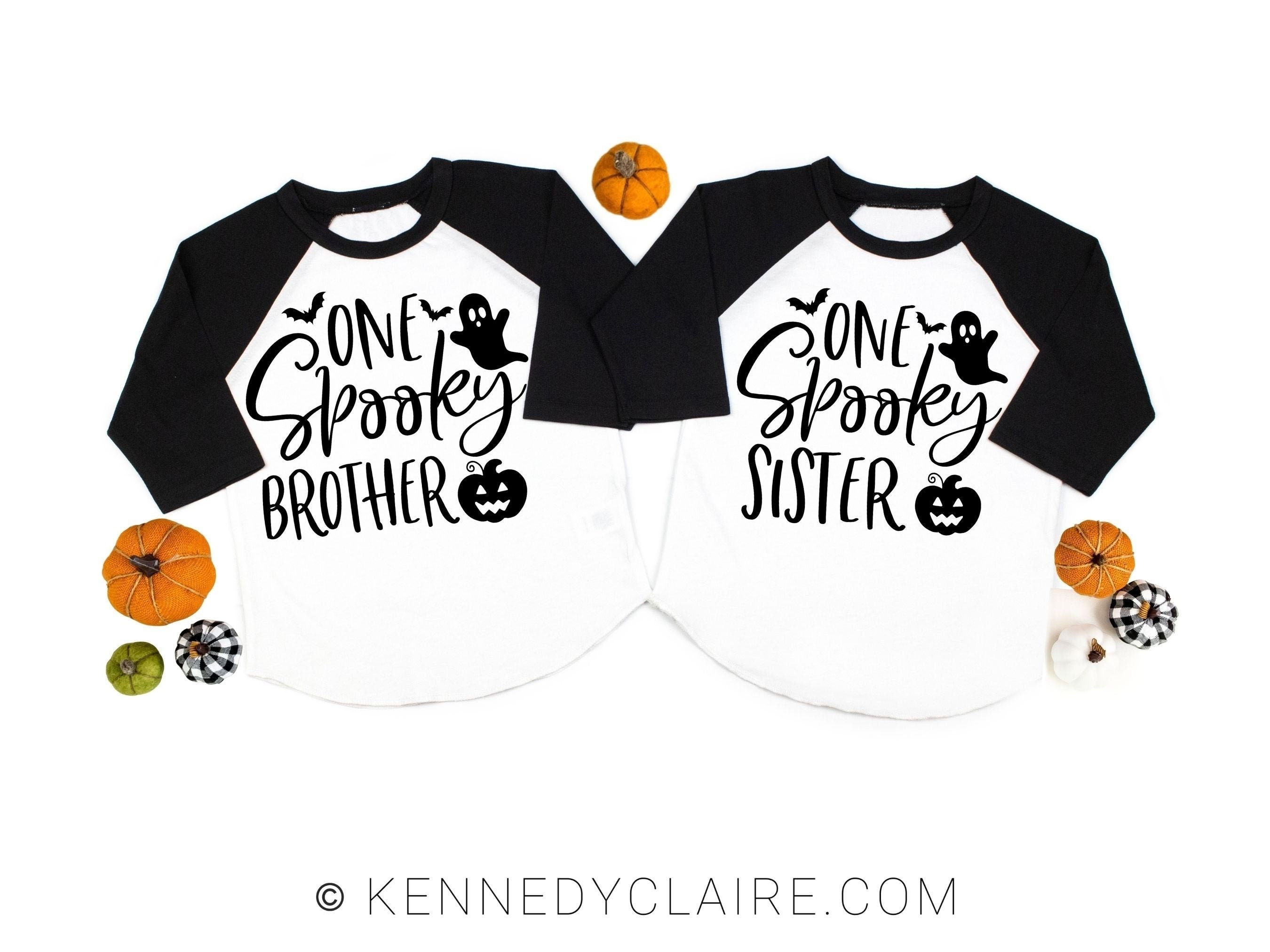sibling halloween shirts