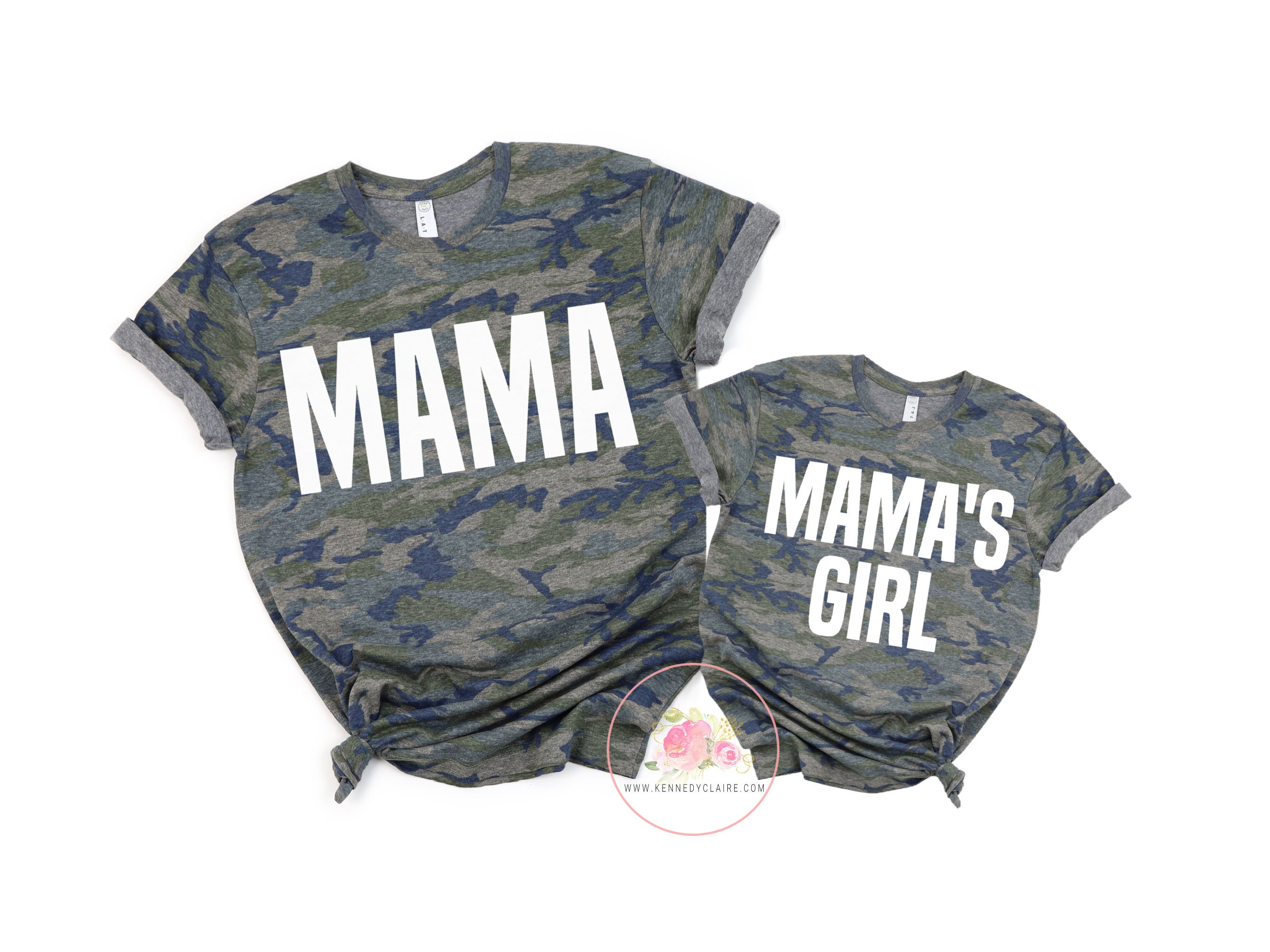 Camo Mama Shirt Mommy and Me Camo 