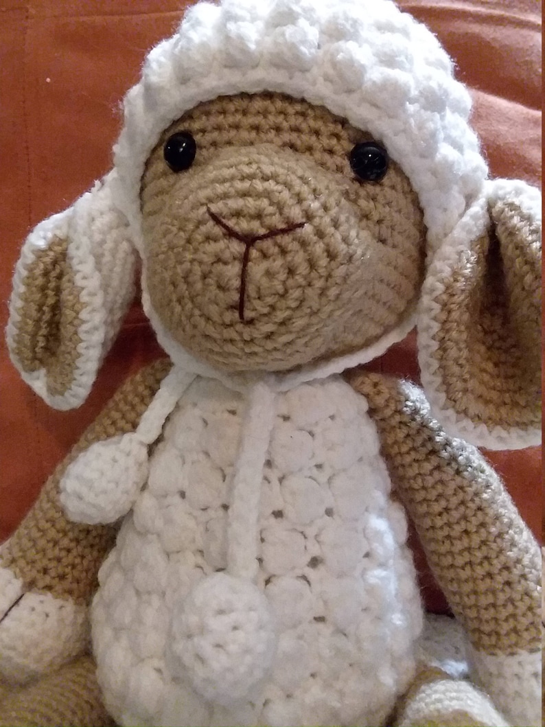 Lamb Stuffed Animals Crocheted Lamb Toy Gift Ideas Etsy