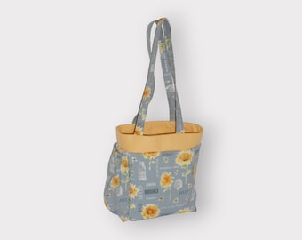CUSTOM Large Insulated Lunch Tote with Bottle Holder
