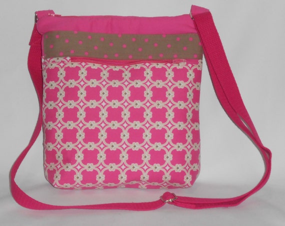 Pink Crossbody Bag