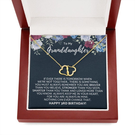 Happy 3rd Birthday Gift for 3 Year Old Granddaughter From Etsy