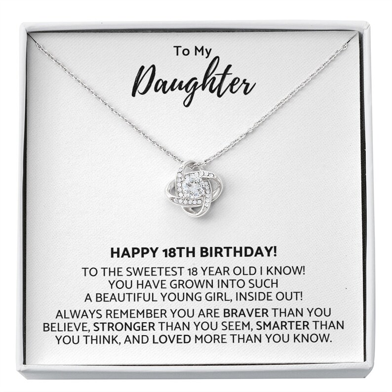 Happy 18th Birthday Daughter Daughter 18th Birthday Gift From - Etsy