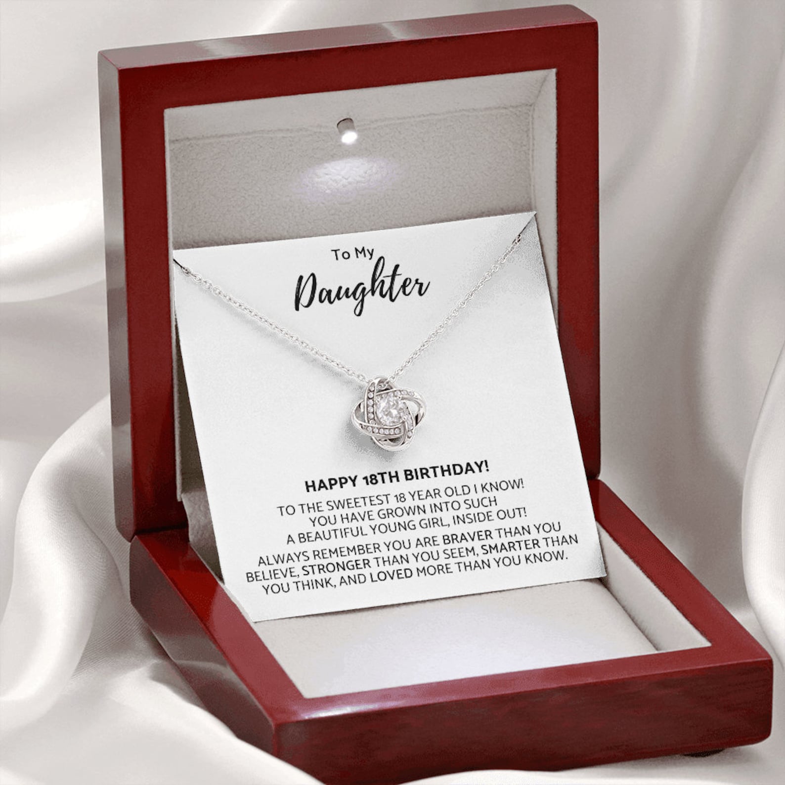 Happy 18th Birthday Daughter Daughter 18th Birthday Gift From - Etsy