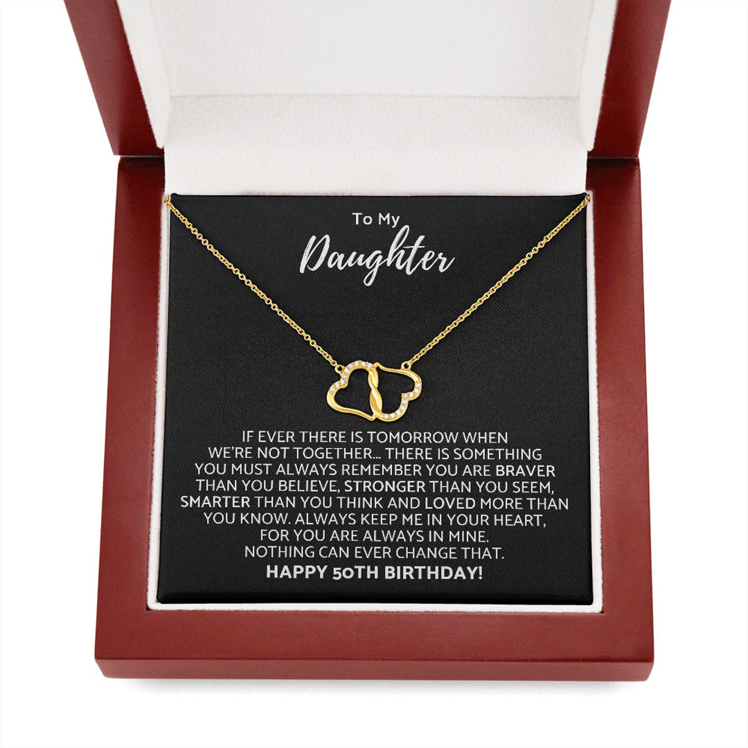 Happy 50th Birthday Daughter Daughter 50th Birthday Gift From Etsy