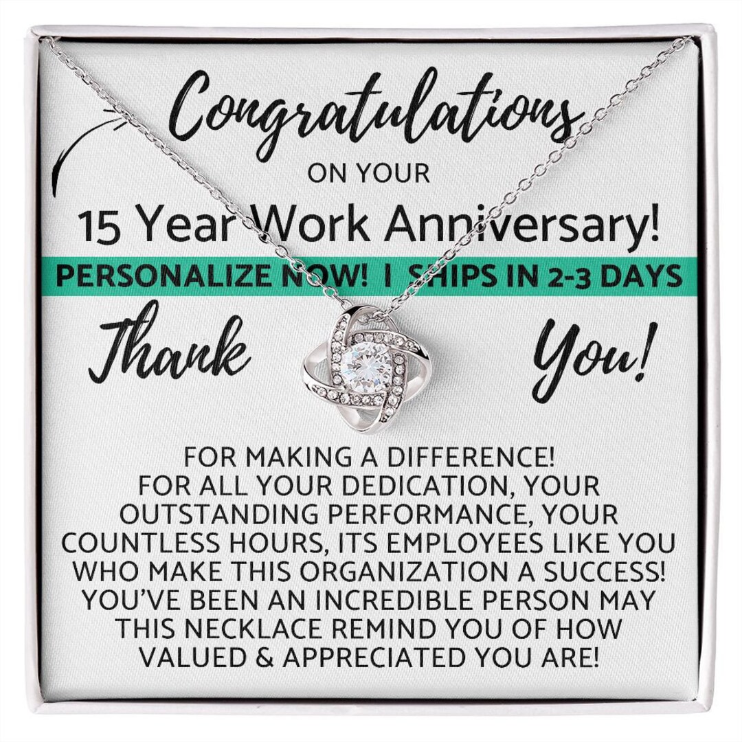 Personalized Gifts For 15 Year Anniversary