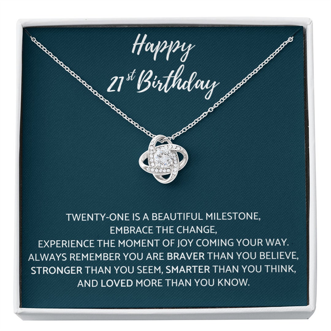 Happy 21st Birthday Sister Best Girl Friend Female Daughter Etsy