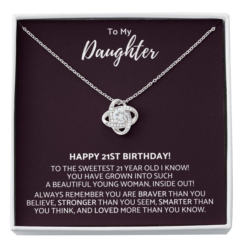 Happy 21st Birthday Daughter Daughter 21st Birthday Gift Etsy