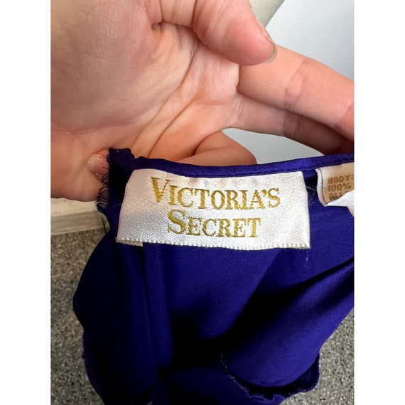 VTG 90's Victoria’s Secret Gold Label Lace Satin … - image 8