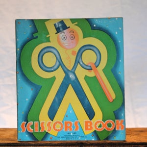 Vintage Child's Scissors Book image 1