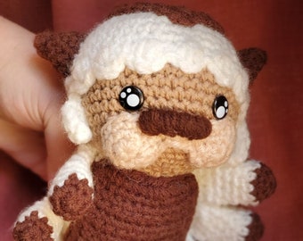 Crocheted Appa, the Baby Sky Bison