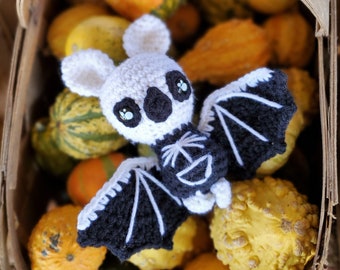 Crocheted Halloween Bat