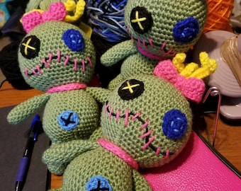 Crocheted Scrump from Disney's Lilo and Stitch