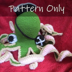 Crocheted Kraken and Octopus Pattern