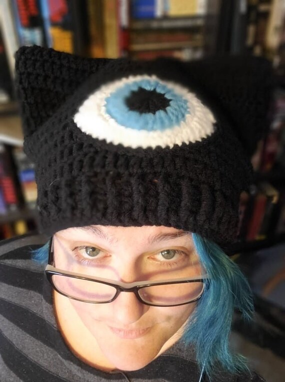 All Seeing Eye Cat Ear Beanie