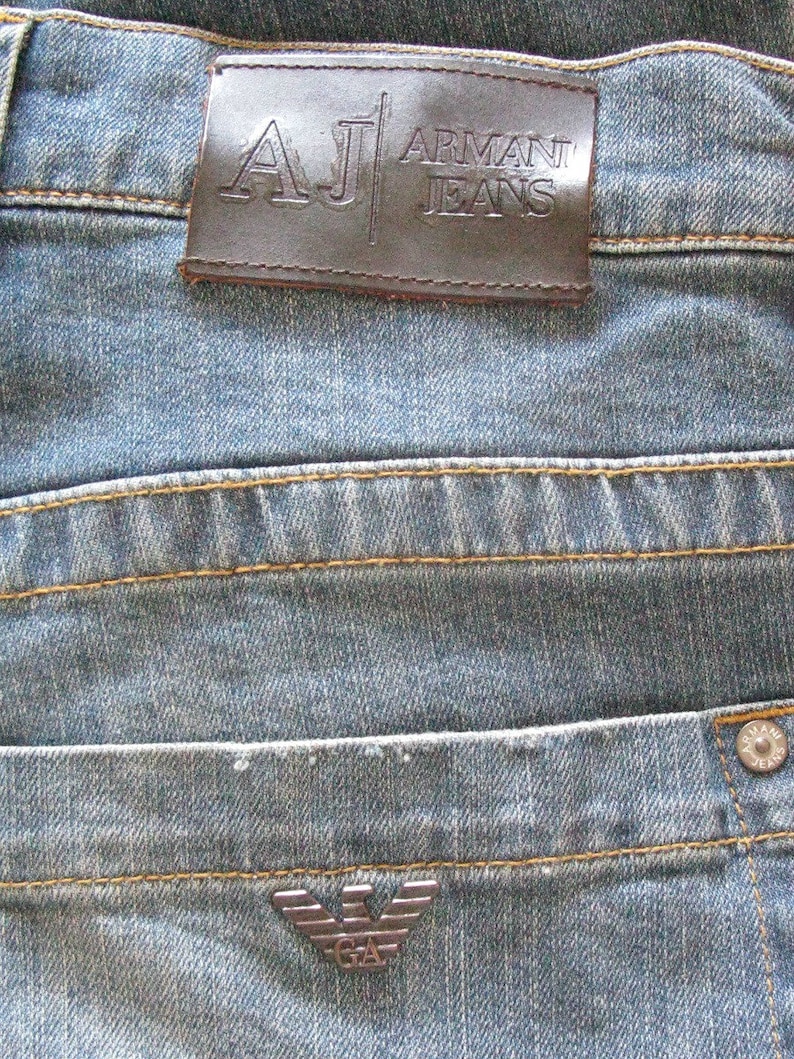 Vintage Armani Jeans Trousers Size W31