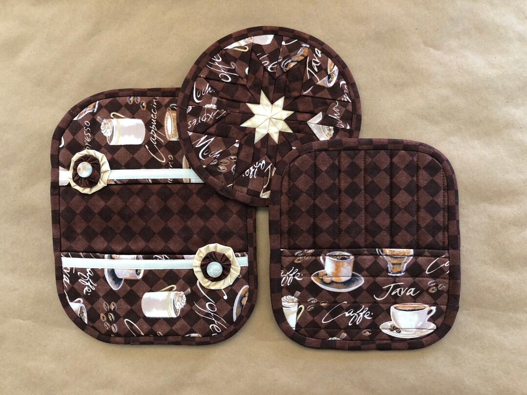 Pot Holder Trivet Set Mini Microwave Oven Mitt Gift for Etsy