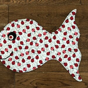 Fish Shaped Cat Feeding Placemat