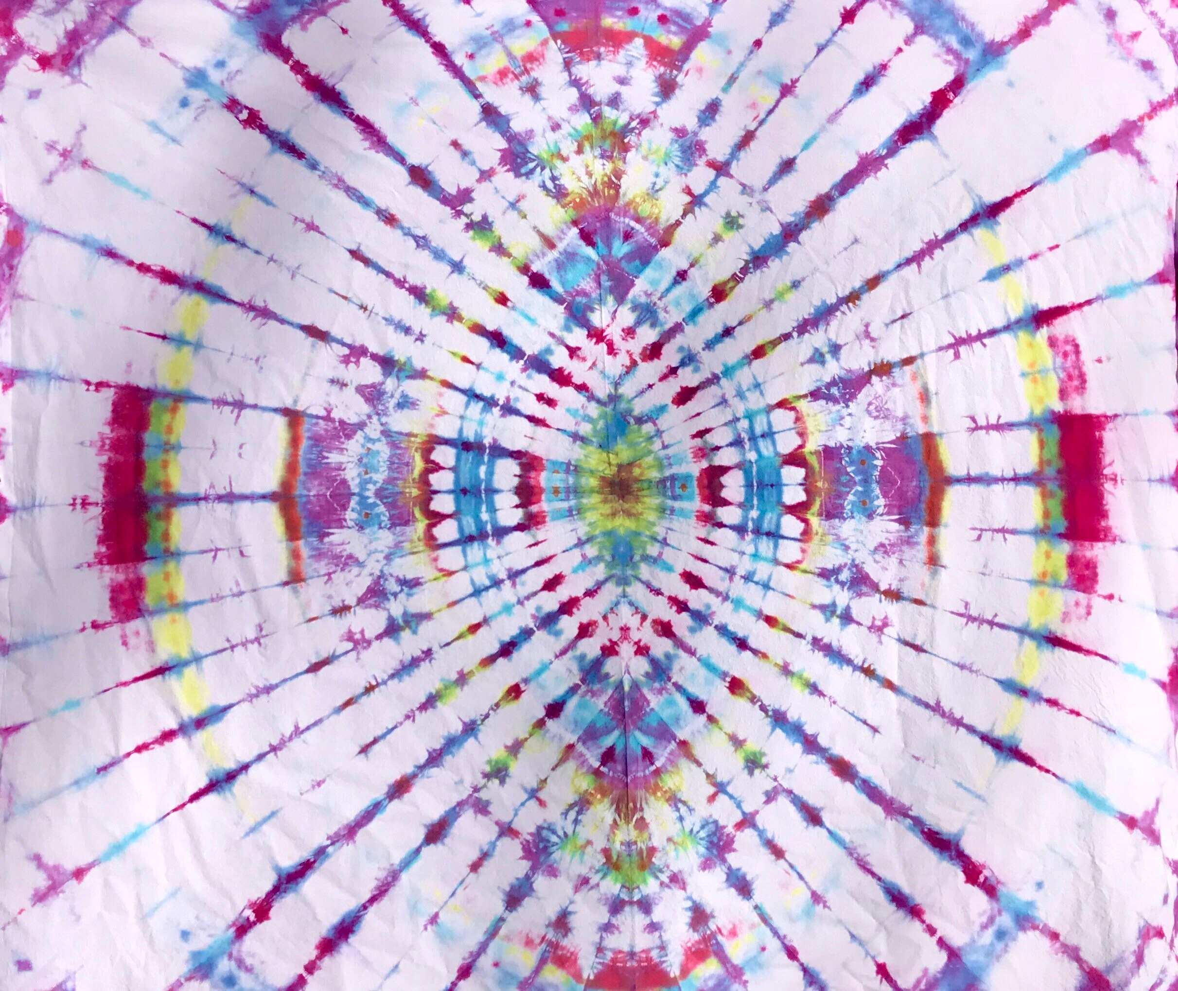 Tie Dyed Tapestry Tie Dye Wall Hanging Beach Blanket Bed
