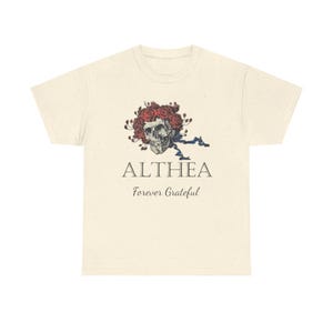 Althea Skull and Roses Grateful Dead T-Shirt | Rock Band Tee
