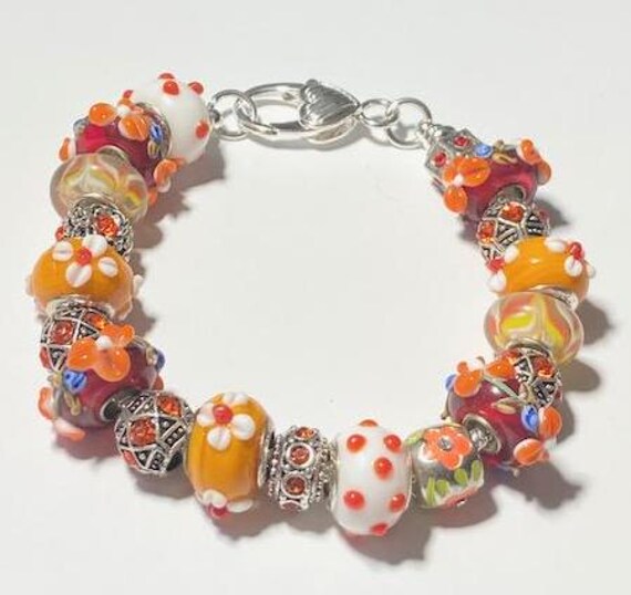 European Watermelon Charm Bead Spacer – Fits Pandora, Chamilia Bracelets, Zinc Alloy, 6mm Hole, Fun Fruit Design - View #2