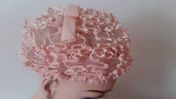 Vintage 1960's Schiaparelli Hat Vintage 60's Ladi