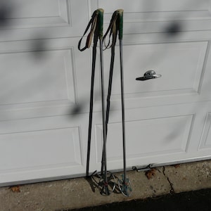 Aluminium pole ski vintage
