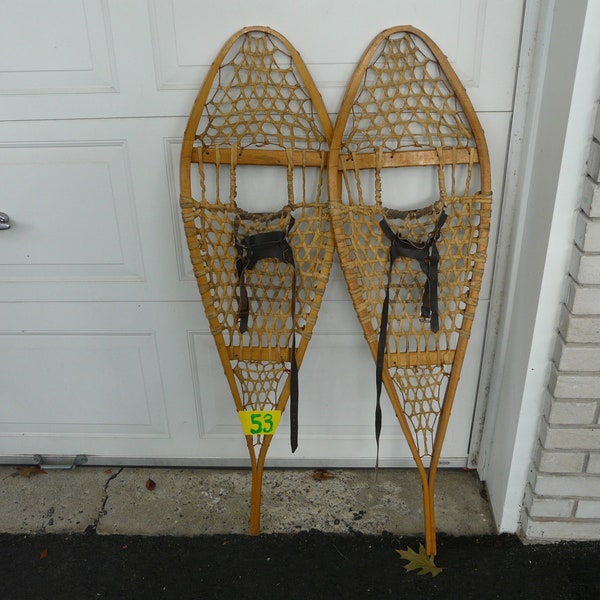 Wooden Snowshoes Etsy Canada