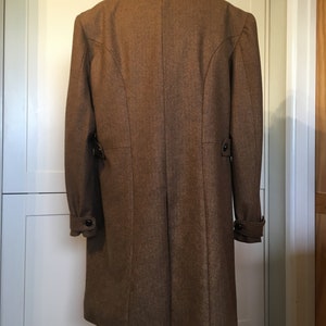 Frodo Baggins Travelling Coat. Herringbone Tweed with Velvet Collar Coat. LOTR Cosplay. image 2