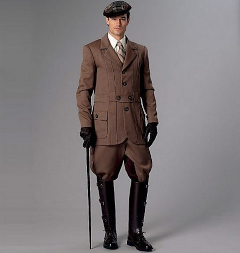 Custom Order Men's Norfolk Suit. Edwardianstyle Men's Etsy UK