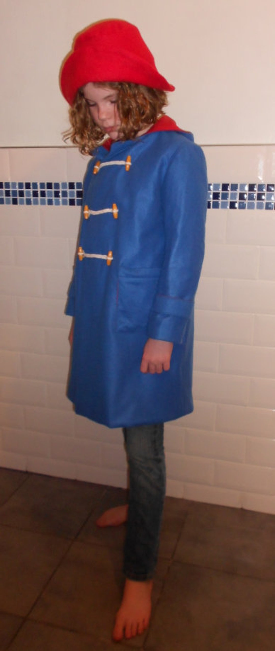 Blue duffle coat paddington hotsell