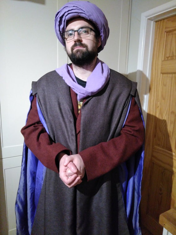 Professor Quirrell Cloak Harry Potter Cosplay Custom Order Etsy