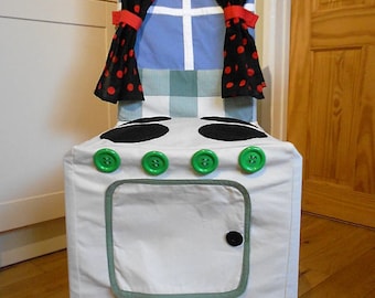 Chair Cover/Play Oven. Cooker Slipcover.  Pretend Play Cover. Made to Measure Kitchen Chair Cover.