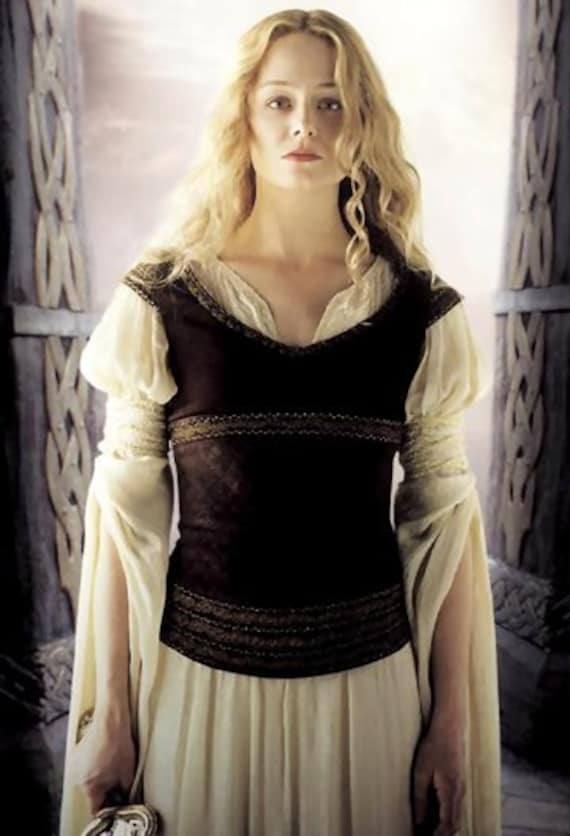 Eowyn-style Quilted Faux Suede Corset: Brown Renaissance Bustier. - Etsy