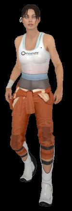 Chell Jumpsuit. Orange Boilersuit 