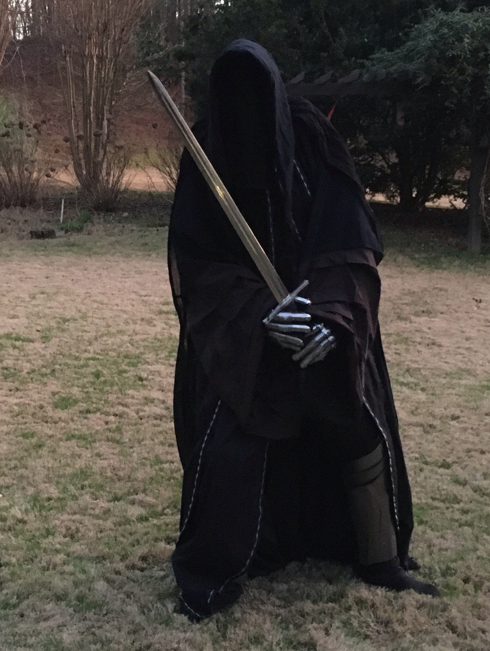 The Nazgûl Outfit. Ringwraith Robes Black Rider Gowns. LOTR Etsy Sweden