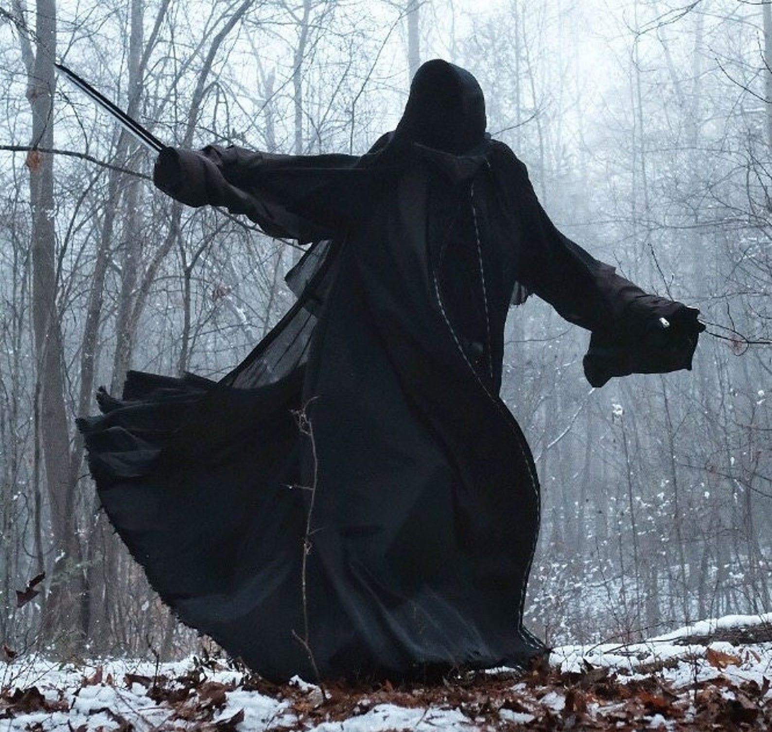 The Nazgûl Outfit. Ringwraith Robes Black Rider Gowns. LOTR Etsy
