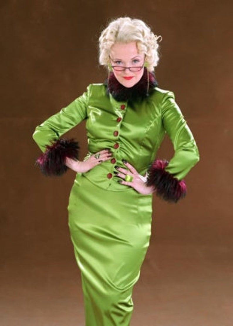 Rita Skeeter suit. 